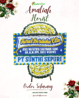Papan Bunga Duka di Hilihao