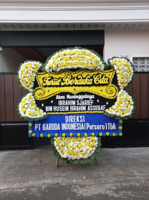 Papan Bunga Duka di Hilihao