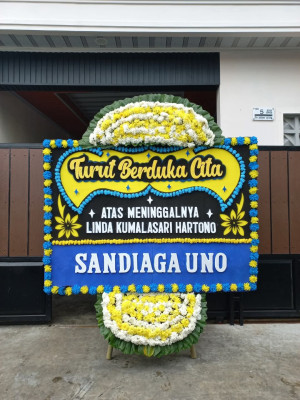 Papan Bunga Duka di Hilihao